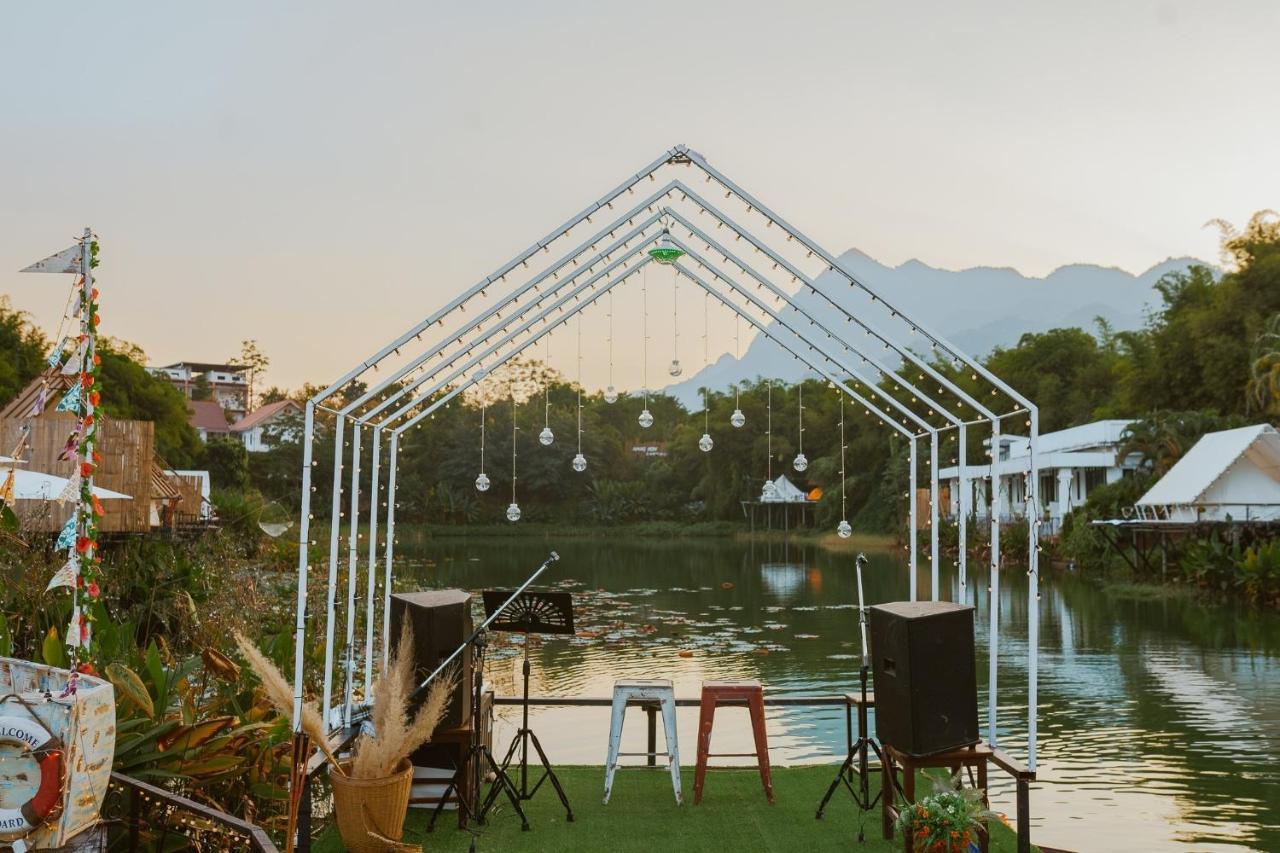 Nang Non Camping Ville นางนอนแค้มป์ปิ้งวิลล์ منطقة ماي ساي المظهر الخارجي الصورة